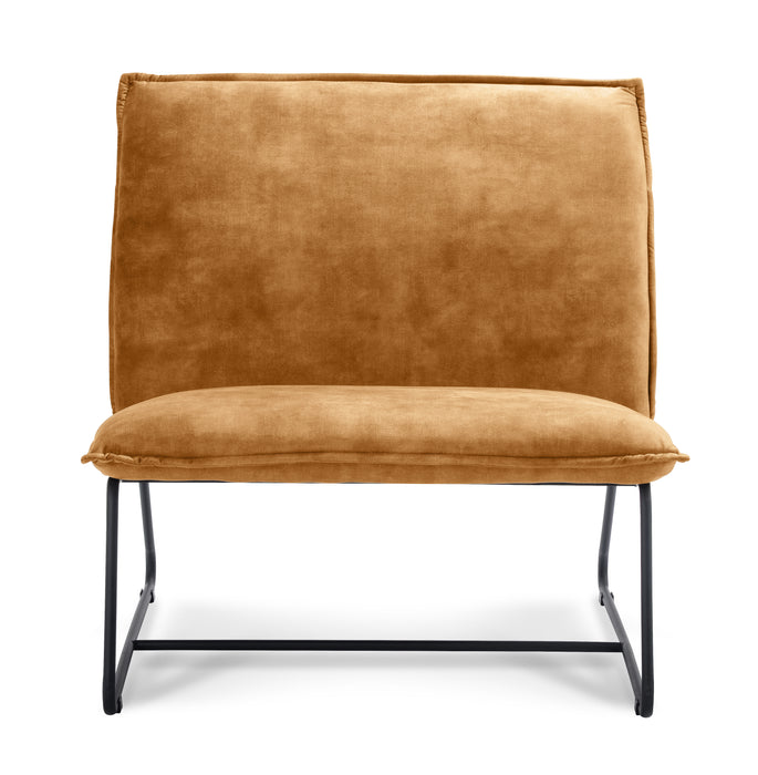 Fauteuil Firmo sledepoot - kunstleder 1,5 zits