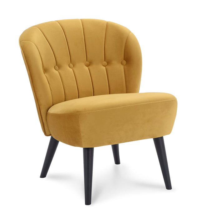 Fauteuil Salerno - houten poten