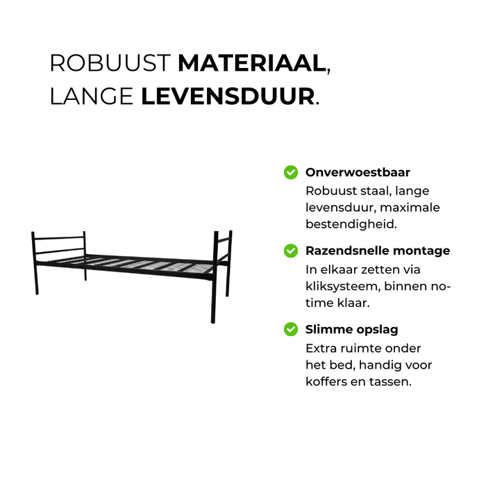 Stalenbed 90x200