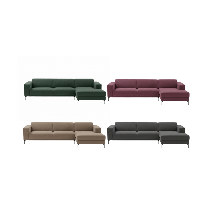 Bank Bokito 2,5 zits met longue chaise