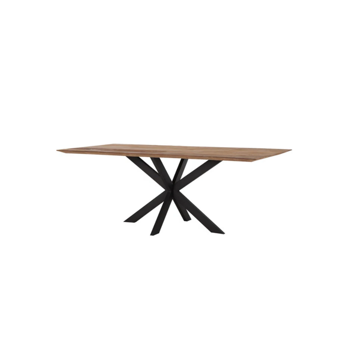 Dining table Taran Mango wood - rectangular spider leg