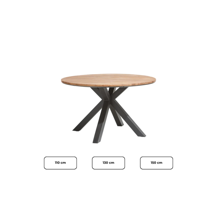 Eettafel Wytse Mangohout - Rond