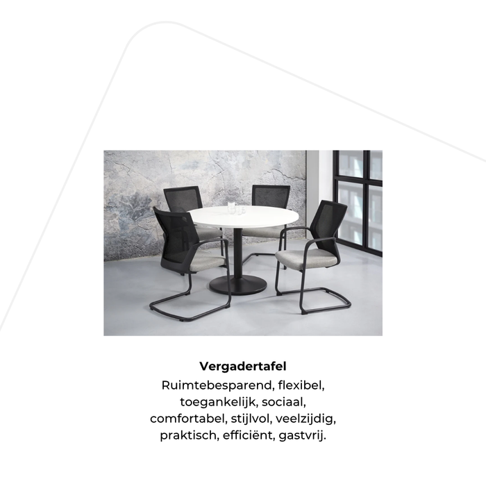 Vergadertafel Nexus - Rond 120 cm