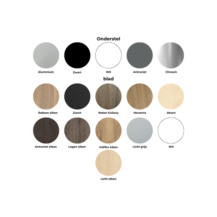 Vergadertafel Nexus - Rond 120 cm