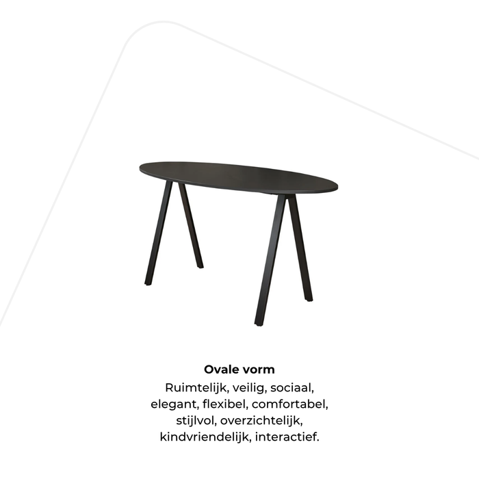 Bartafel Salerno - 220 x 110 cm