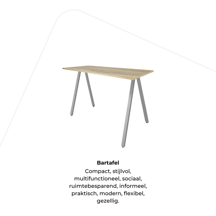 Bartafel Bari - 180 x 80 cm