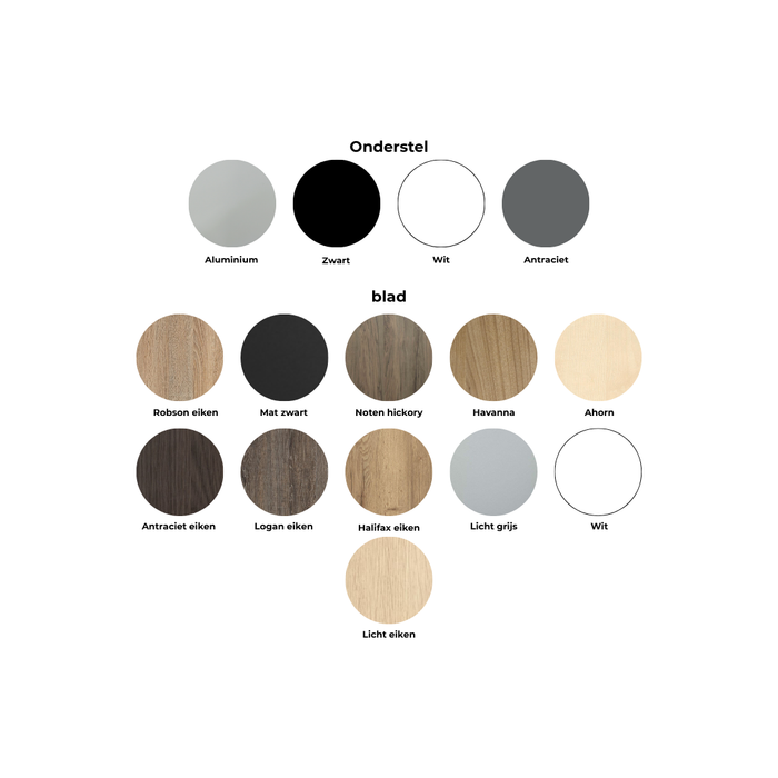 Bartafel Bari - 180 x 80 cm