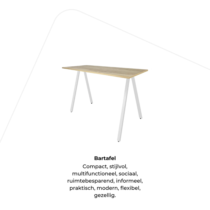 Bartafel Bari - 160 x 80 cm
