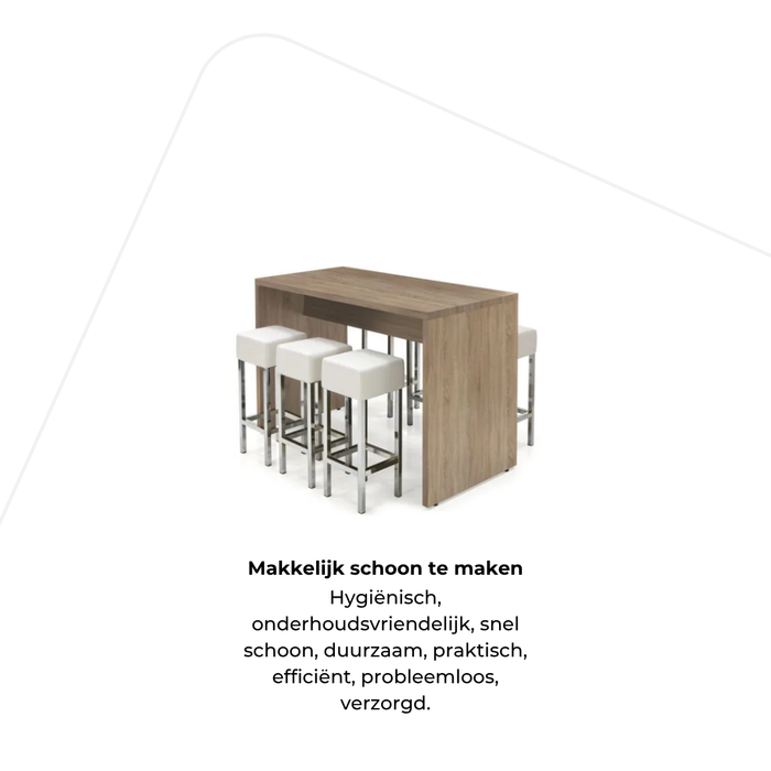 Bartafel Hub - 160 x 80 cm