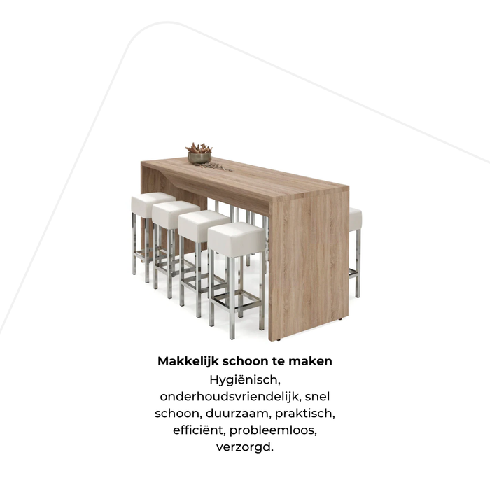 Bartafel Hub - 220 x 80 cm