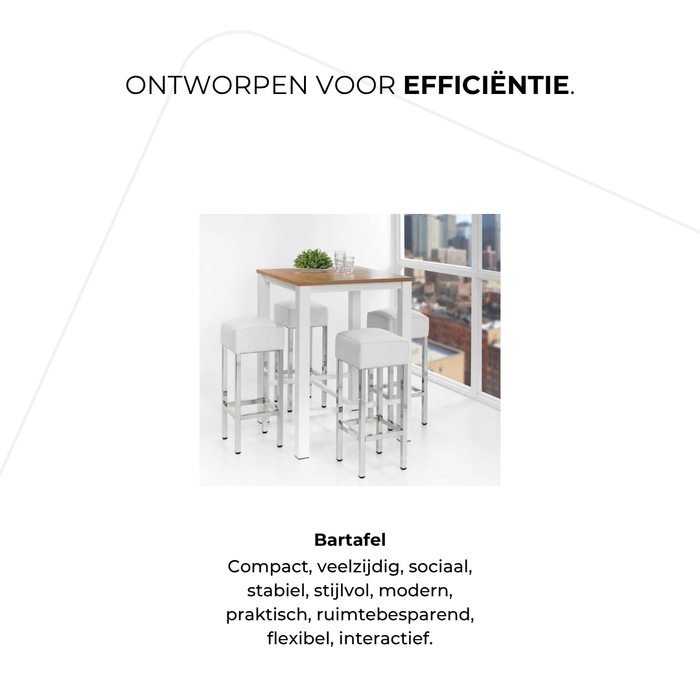 Bartafel Haven - 80 x 80 cm