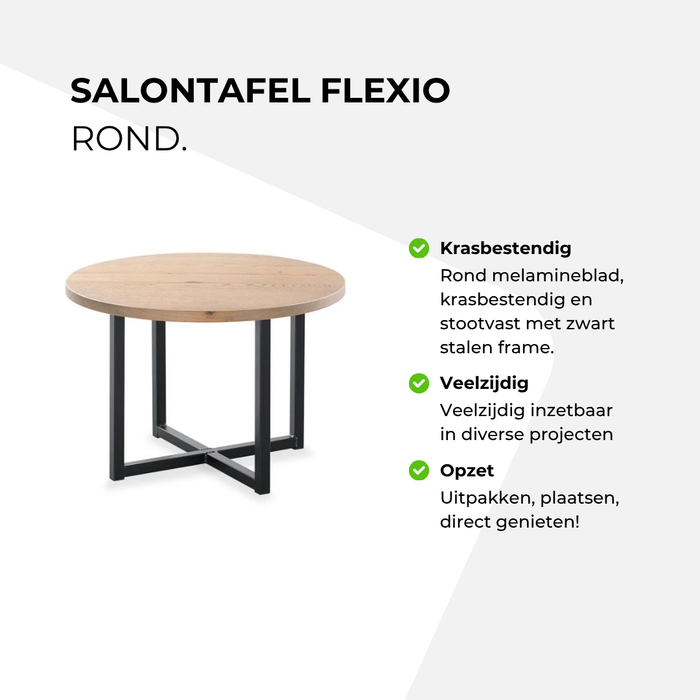 Salontafel Flexio - Rond