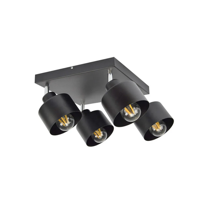 Plafondlamp zwart