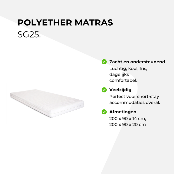 Polyether Matras SG25