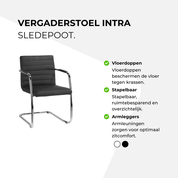 Vergaderstoel Intra – sledepoot