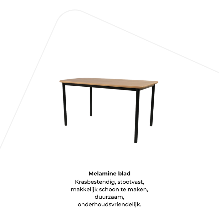 Eettafel Flexio  - afgerond