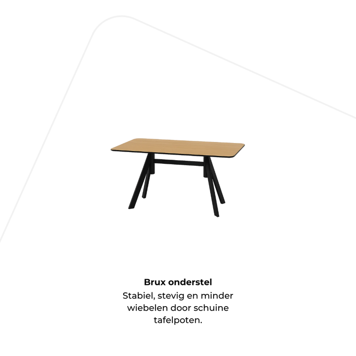 Eettafel Flexio - Brux onderstel