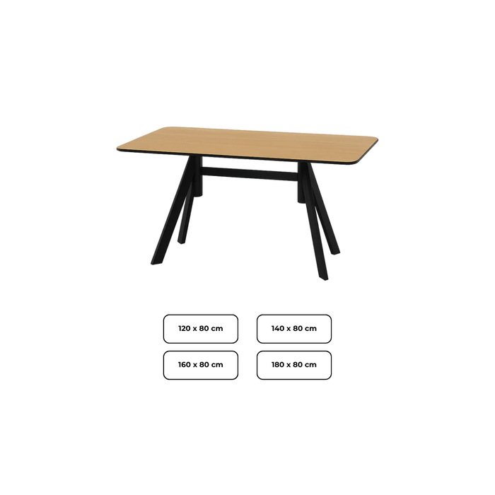 Eettafel Flexio - Brux onderstel