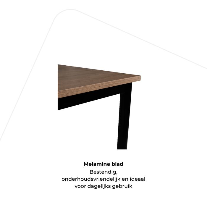 Tafel Flexio 80 x 80 cm