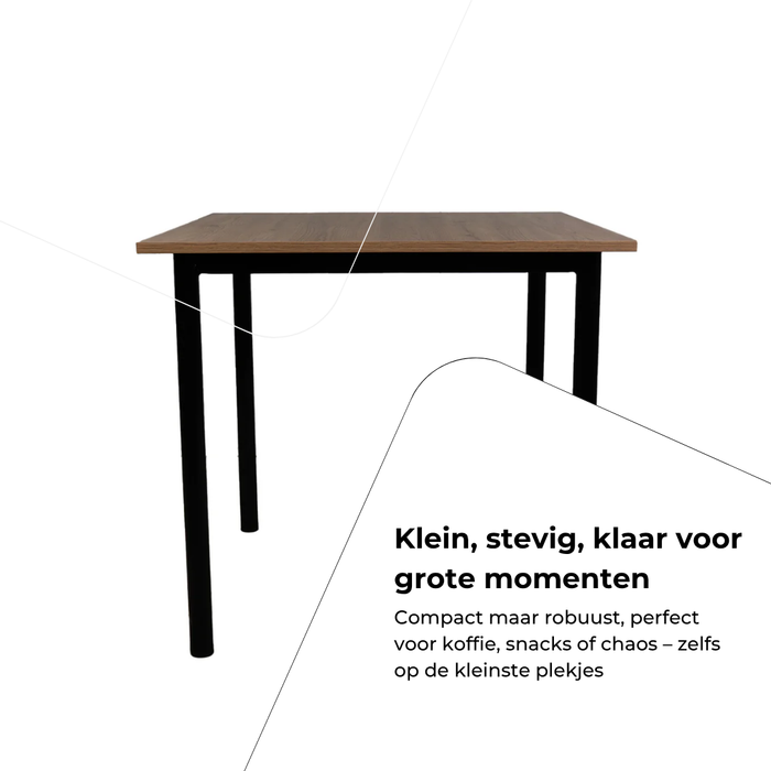 Tafel Flexio 80 x 80 cm