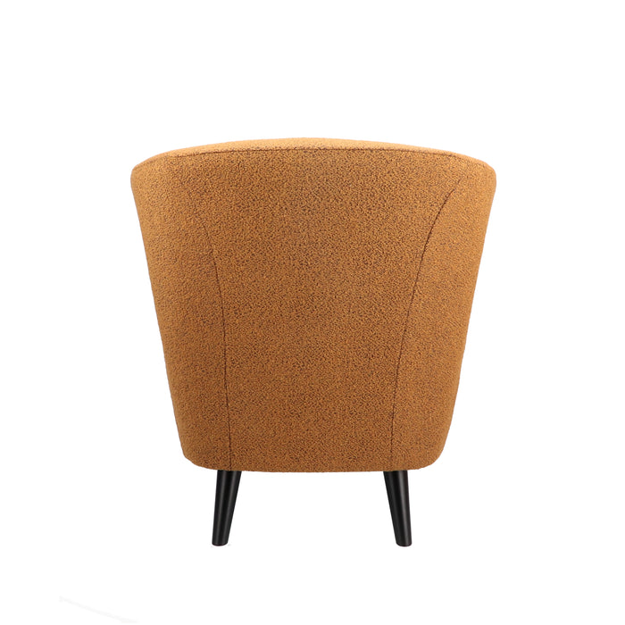 Fauteuil Dura velvet - houten poten