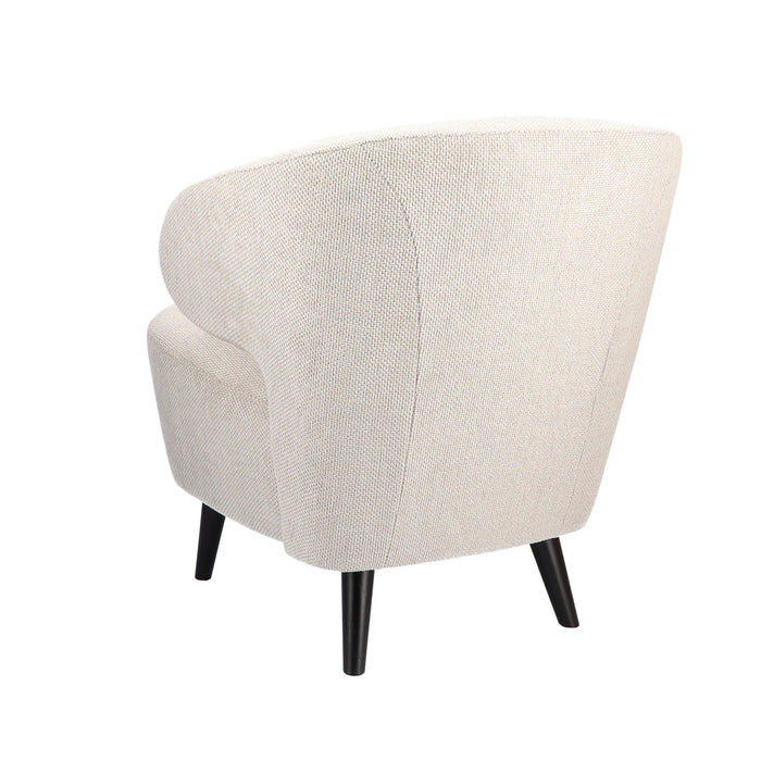 Fauteuil Dura velvet - houten poten