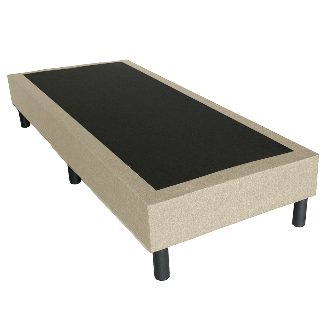 GESTOFFEERDE BOXSPRINGS 90x200 cm