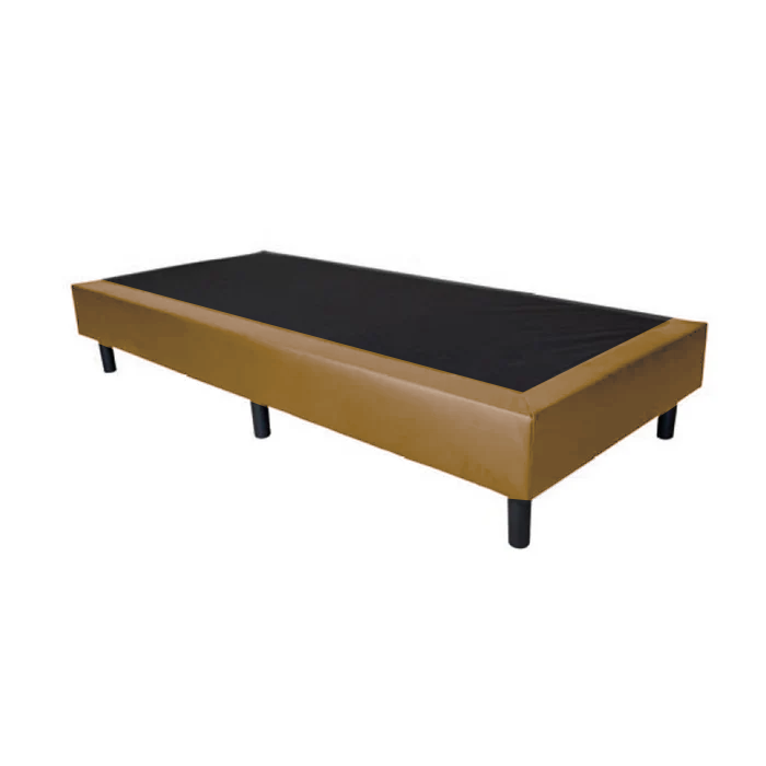 Boxspring skai leer 90 x 200 x 32 cm