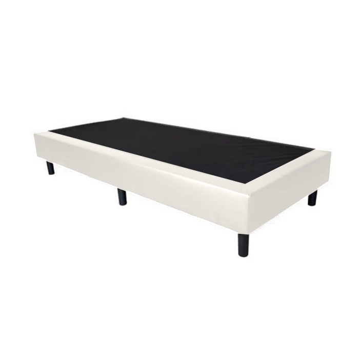 Boxspring skai leer 90 x 200 x 32 cm