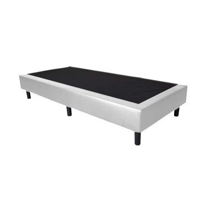 Boxspring skai leer 90 x 200 x 32 cm