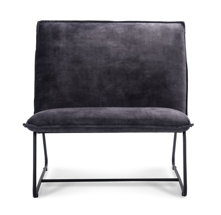 Fauteuil Firmo sledepoot - kunstleder 1,5 zits