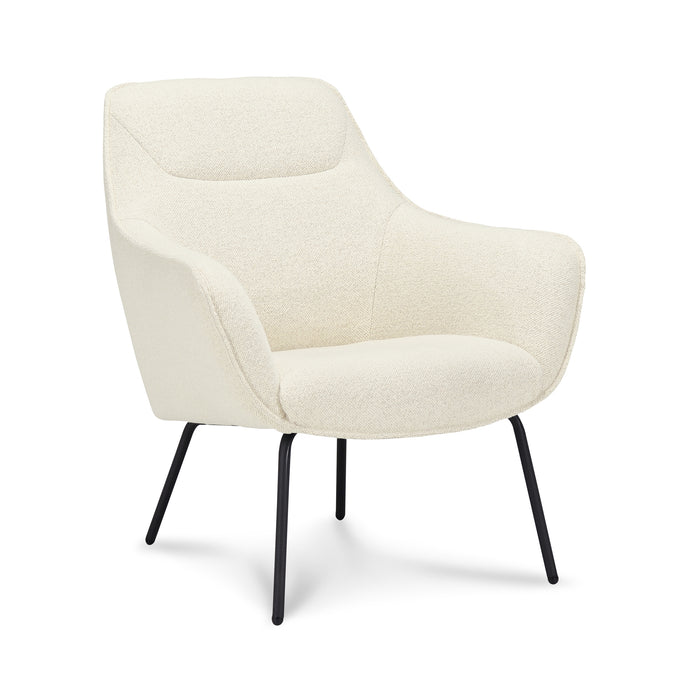 Fauteuil Miro fluweel - stalen poten
