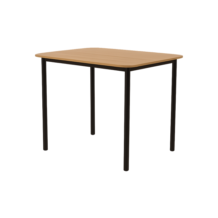 Tafel Flexio 80 x 80 cm - afgerond