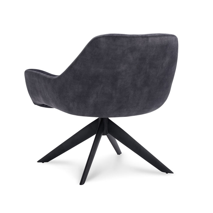 Fauteuil Furn velvet - kruispoot