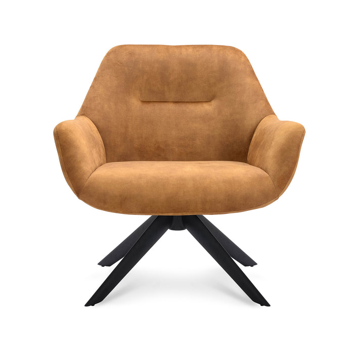 Fauteuil Furn velvet - kruispoot