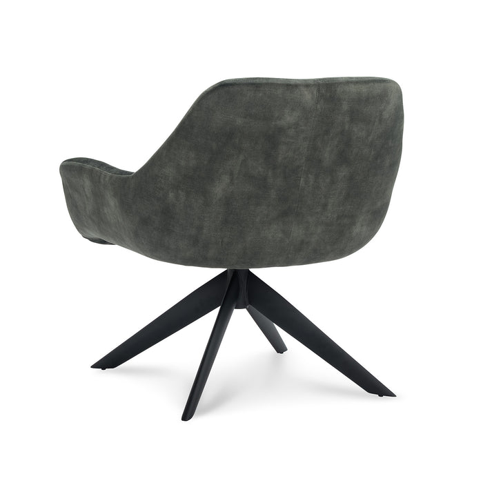 Fauteuil Furn velvet - kruispoot