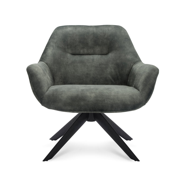 Fauteuil Furn velvet - kruispoot