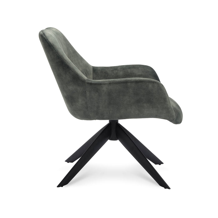 Fauteuil Furn velvet - kruispoot