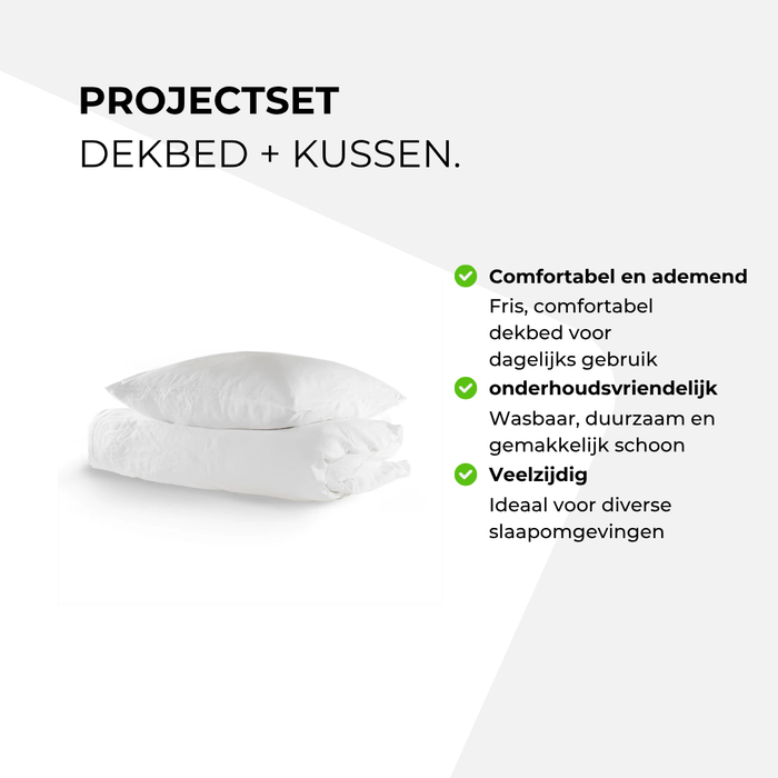 Projectset dekbed + kussen