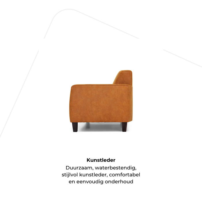 Bank Solido 2,5-zits kunstleder